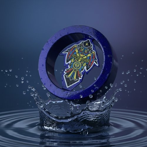 BLADU 4mm SANZ JOSE Motif Burung Hantu Super Tebal dan Premium